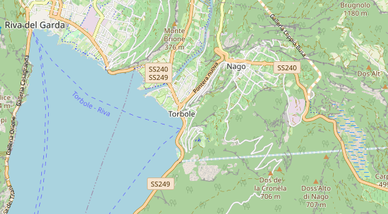 Wanderhotel auf Karte