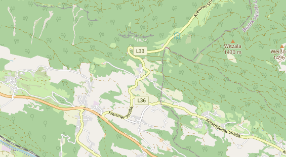 Wanderhotel auf Karte