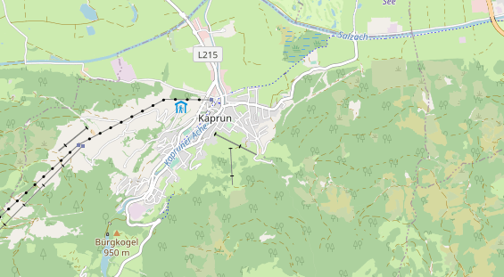 Wanderhotel auf Karte