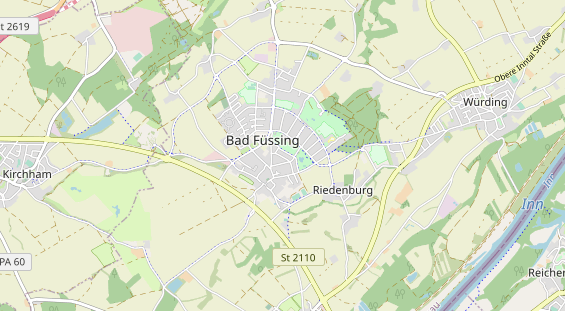 Wanderhotel auf Karte