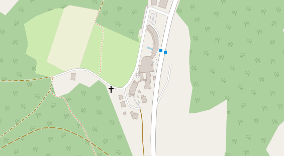 Wanderhotel auf Karte