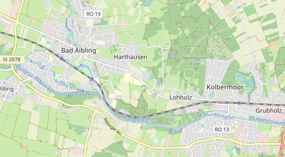 Wanderhotel auf Karte