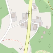 Wanderhotel auf Karte