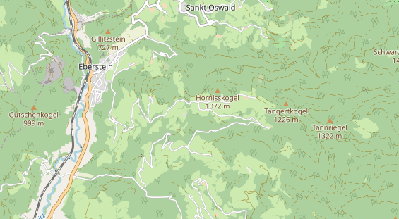 Wanderhotel auf Karte