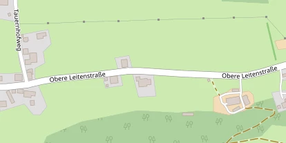 Wanderhotel auf Satellitenbild