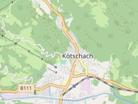 Wanderhotel auf Karte