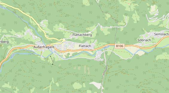 Wanderhotel auf Karte