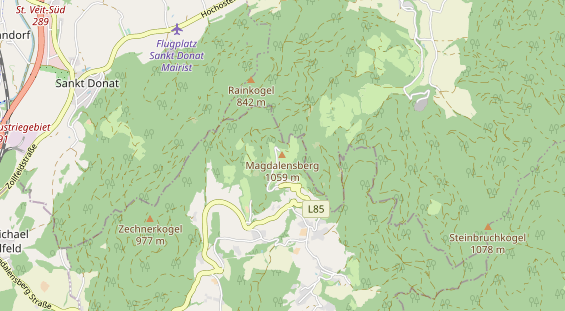 Wanderhotel auf Karte