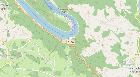 Wanderhotel auf Karte