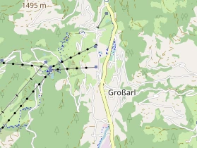 Wanderhotel auf Karte