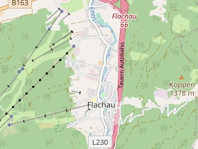 Wanderhotel auf Karte