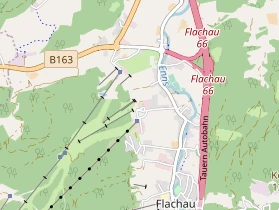 Wanderhotel auf Karte