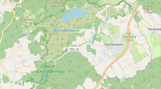 Wanderhotel auf Karte