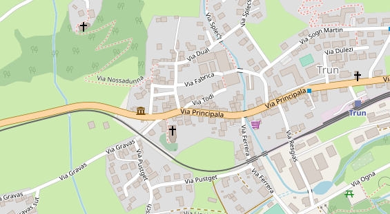 Wanderhotel auf Karte