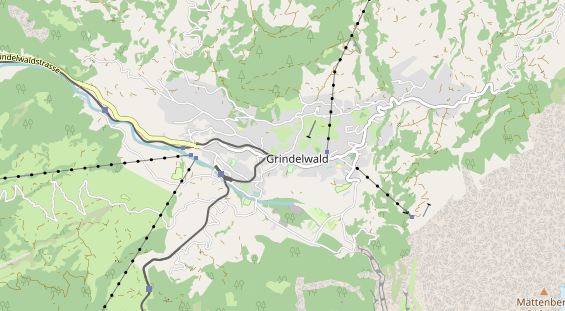 Wanderhotel auf Karte