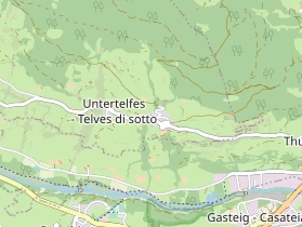 Wanderhotel auf Karte
