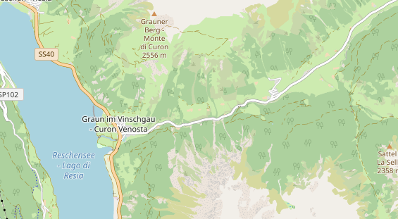 Wanderhotel auf Karte