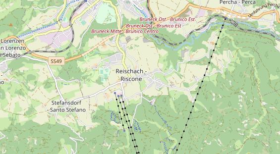 Wanderhotel auf Karte