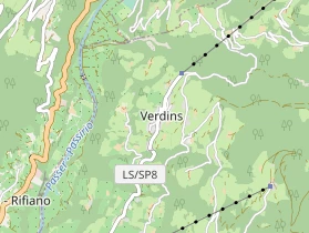 Wanderhotel auf Karte