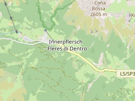 Wanderhotel auf Karte
