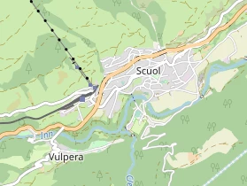 Wanderhotel auf Karte