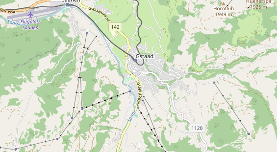 Wanderhotel auf Karte