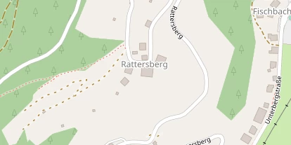 Wanderhotel auf Satellitenbild