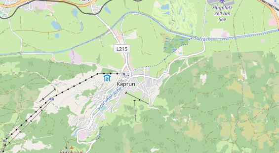 Wanderhotel auf Karte