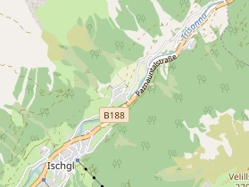 Wanderhotel auf Karte