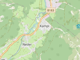 Wanderhotel auf Karte
