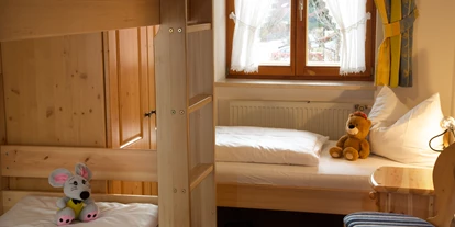 Wanderurlaub - Sauna - Wald (Landkreis Ostallgäu) - Beispiel Kinder-Schlafzimmer - Landhaus Ohnesorg 