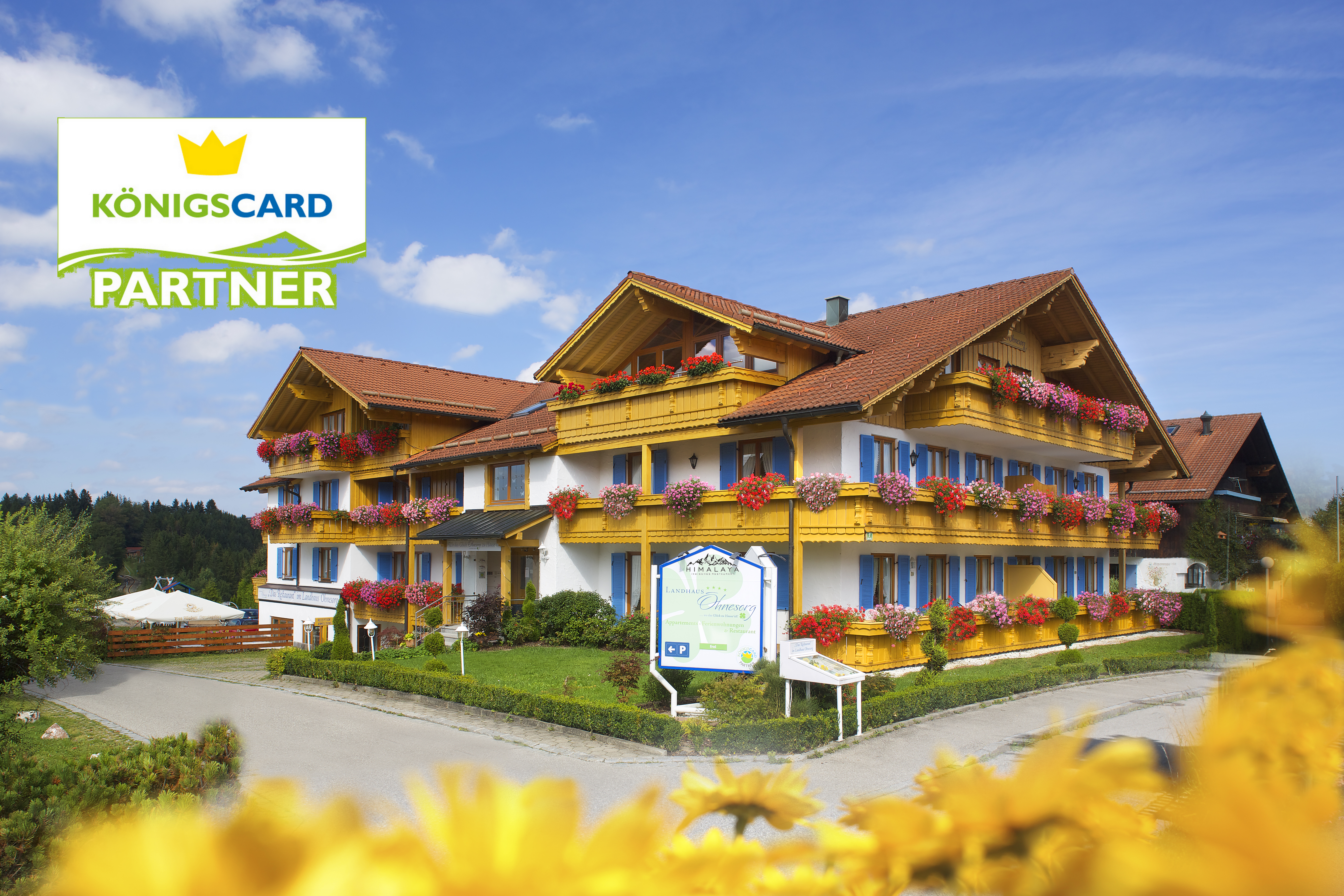 Wanderhotel - Landhaus Ohnesorg - Ferienwohnungen inklusive KönigsCard - Landhaus Ohnesorg Partner der KönigsCard