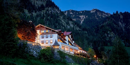 Wanderurlaub - Umgebungsschwerpunkt: Berg - Häselgehr - Hotel mitten in den Bergen mit Wanderwegen ab Hotel - Hotel Prinz-Luitpold-Bad