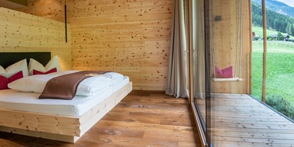 Wanderurlaub - Bettgrößen: Doppelbett - Ratschings - Panoramasuite  - Naturhotel Rainer