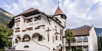 Wanderurlaub - Fahrstuhl - Nals an der Weinstraße - Romantik Hotel Oberwirt