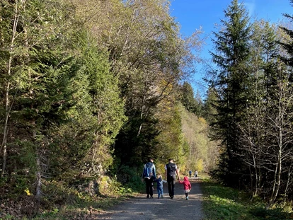 Wanderurlaub - Schuhputzmöglichkeit - Faschina - Familienwanderung - Torghele's Wald & Fluh