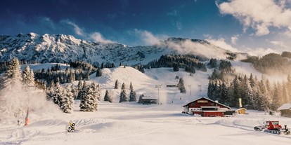Wanderurlaub - Bettgrößen: Doppelbett - Höfen (Höfen) - Alpin Lodges Oberjoch