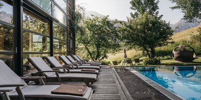 Wanderurlaub - Preisniveau: gehoben - Naturhotel Chesa Valisa Quellwasserpool beheizt - Das Naturhotel Chesa Valisa****s