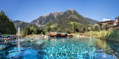Wanderurlaub - Hotel-Schwerpunkt: Wandern & Wellness - Trentino-Südtirol - Badeteich - Andreus Resort