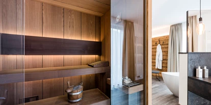 Wanderurlaub - Hotel-Schwerpunkt: Wandern & Wellness - Trentino-Südtirol - Spa Suite mit pivater Sauna - Hotel Mein Matillhof  ****s