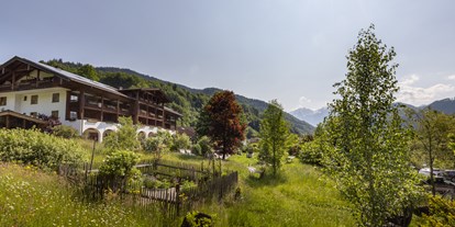 Wanderurlaub - Pools: Außenpool beheizt - Berchtesgadener Alpen - Berghotel Rehlegg