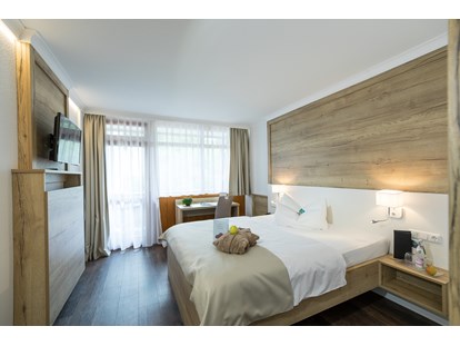 Wanderurlaub - Bettgrößen: Doppelbett - Bubing - Zimmerbeispiel Einzelzimmer im AktiVital Hotel - AktiVital Hotel 