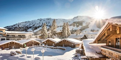 Wanderurlaub - Pools: Außenpool beheizt - Unterletzen - Alpin Chalets Panoramahotel Oberjoch