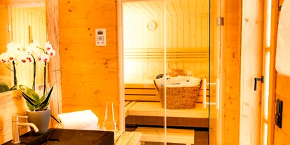 Wanderurlaub - Hotel-Schwerpunkt: Wandern & Romantik - Perlesreut - Sauna im Bad - Das Wistlberg - Wohlfühlchalet