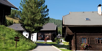 Wanderurlaub - Unterkunftsart: Chalets - Döbriach - Dorfansicht Dorf Grosswild*** - Slow Travel Resort Kirchleitn