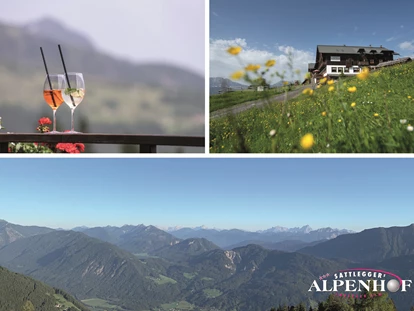 Wanderurlaub - geführte Touren - Fellberg - Lage und Panorama - Sattleggers Alpenhof & Feriensternwarte
