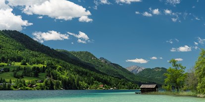 Wanderurlaub - Umgebungsschwerpunkt: See - Weissensee in der Nähe - immer einen Ausflug wert.  - Sattleggers Alpenhof & Feriensternwarte