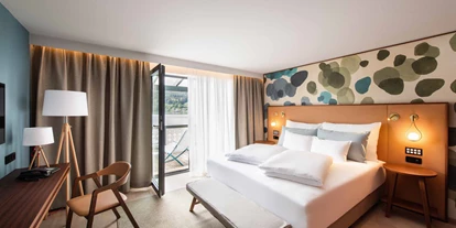 Wanderurlaub - Bettgrößen: Doppelbett - Unterburgstallberg - Moderne Zimmer im Hotel Forelle - Seeglück Hotel Forelle