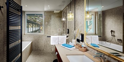 Wanderurlaub - Preisniveau: gehoben - Badezimmer - Seeglück Hotel Forelle