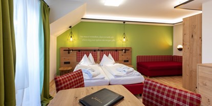 Wanderurlaub - Bettgrößen: Doppelbett - Gröbming - Familiensuite Fastenberg - Hotel Schröckerhof GmbH